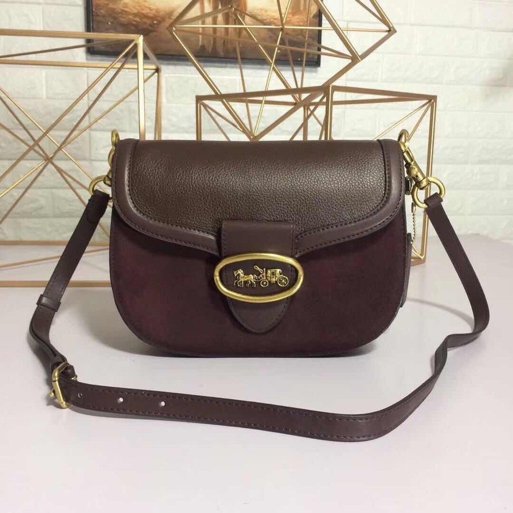 coach kat saddle bag