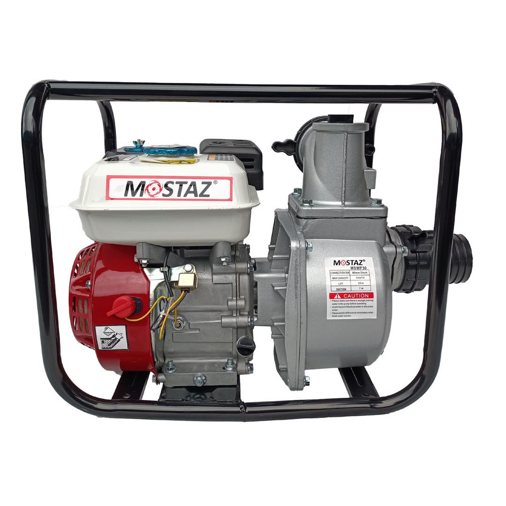 MOSTAZ MSWP20 2" Gasoline Engine Water Pump / Engine pump / Pam Air Enjin /  Pam Air /Pump Air Enjin (6.5Hp) | Shopee Malaysia