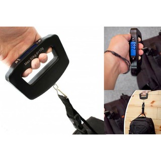 Portable Handheld 50Kg Digital Luggage Weighing Scale With LCD Screen
