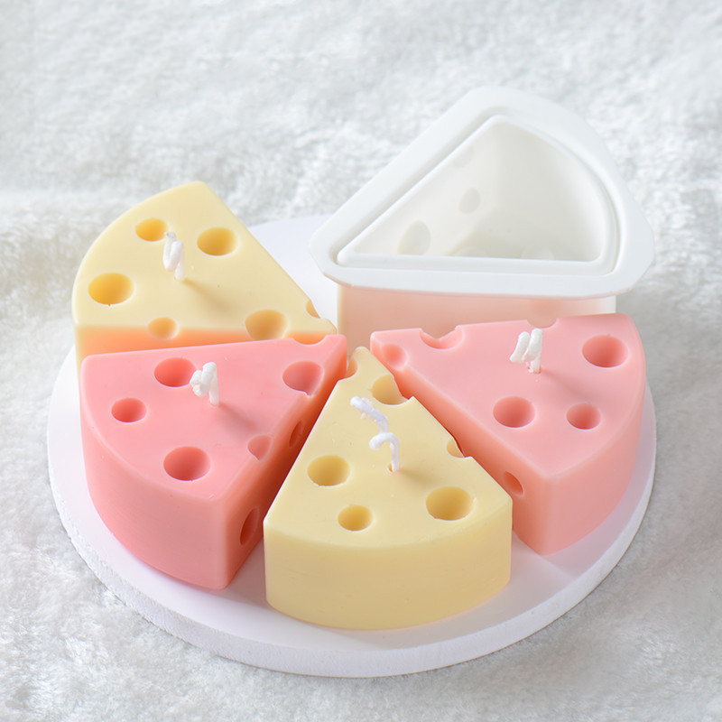 Cheese Shaped Cake Mold For Baking Dessert Mousse Silicone 3D Mould Pastry Tools 
