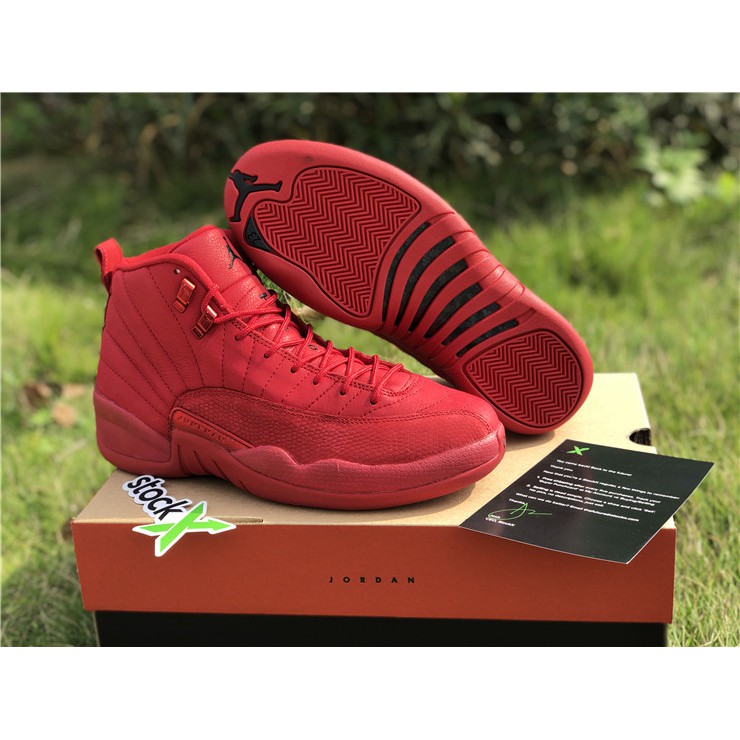 air jordan 12 bulls gym red