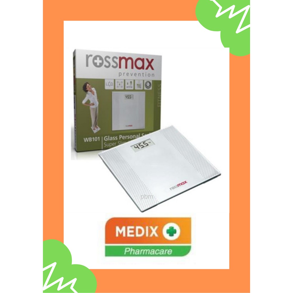 Buy Rossmax Digital Weigh Scale Wb101 Seetracker Malaysia