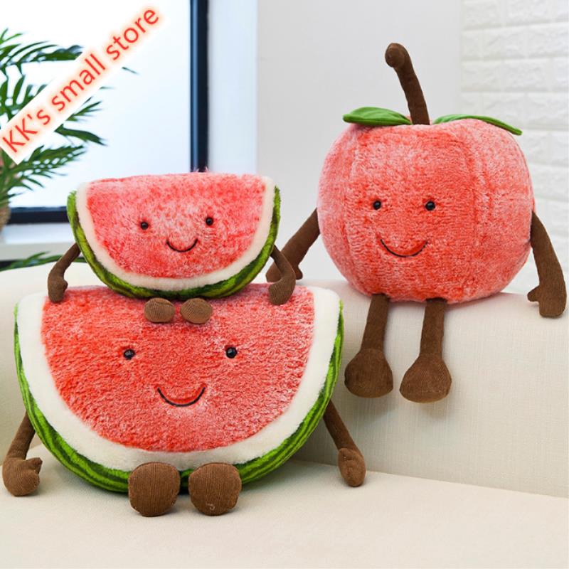 watermelon plush pillow