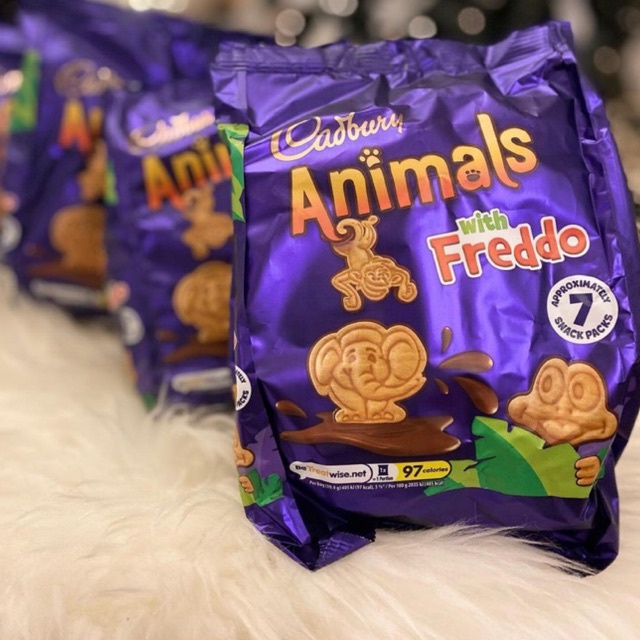 Cadbury Animals Chocolate Biscuits 7x20g [UK] Shopee Malaysia