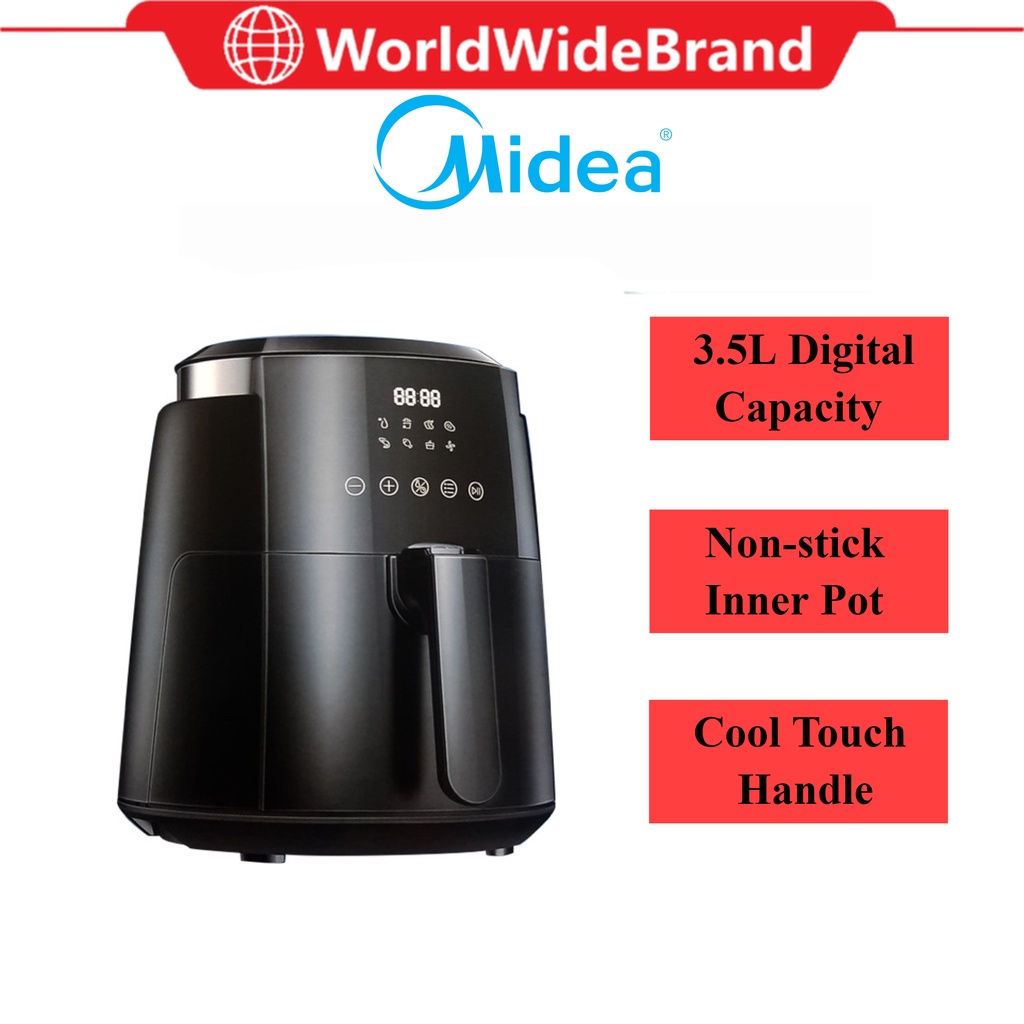 Midea Air Fryer Digital 3.5L [ MAFD3500 ] Shopee Malaysia