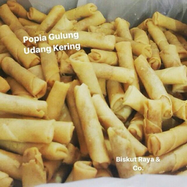 Popia Gulung Udang Kering Crunchy Sedap 200g Shopee Malaysia