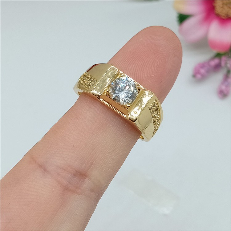 Fashion style Cincin  Bunga Kekwa Emas  916 tulen Shopee 