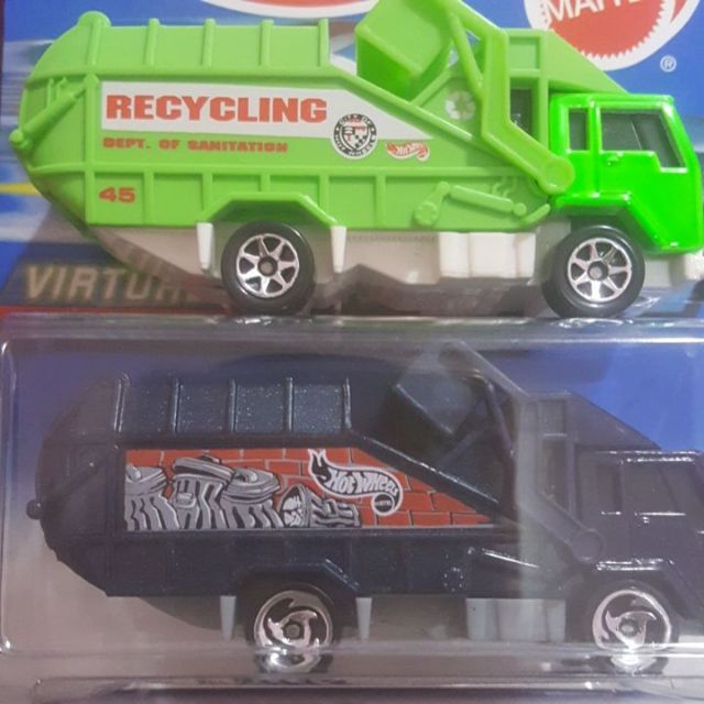 hot wheels recycling truck