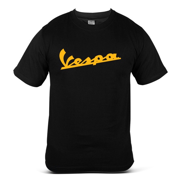 T-Shirt Short Sleeve Printed Vespa Scooter Italian Motorcycle Casual Cotton Streetwear Apparel Motorsport Fashion Tee