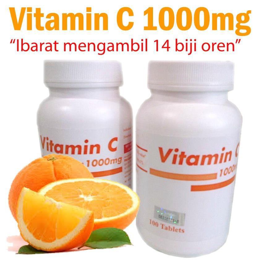 Pahang Pharmacy Pp Vitamin C 1000mg 100 Tablets Exp Date July 21 Shopee Malaysia