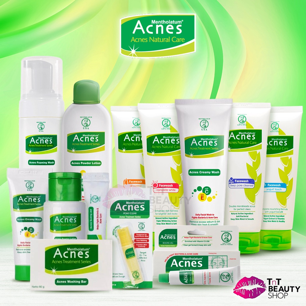 Multi Variant Tube / Bottle Packaging Acnes Natural Care Acne Treatment