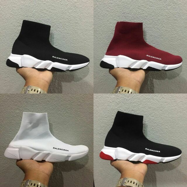 authentic balenciaga speed trainer sock race runners triple