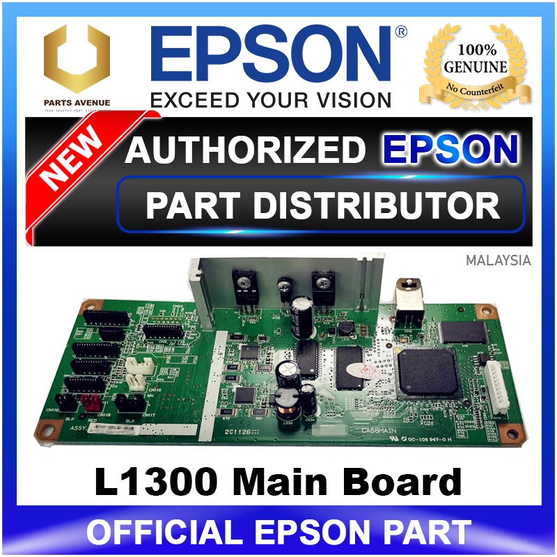 Official Epson L1300 Mainboard Motherboard For L1300 Main Board 2172245 2213505 Genuine 1618