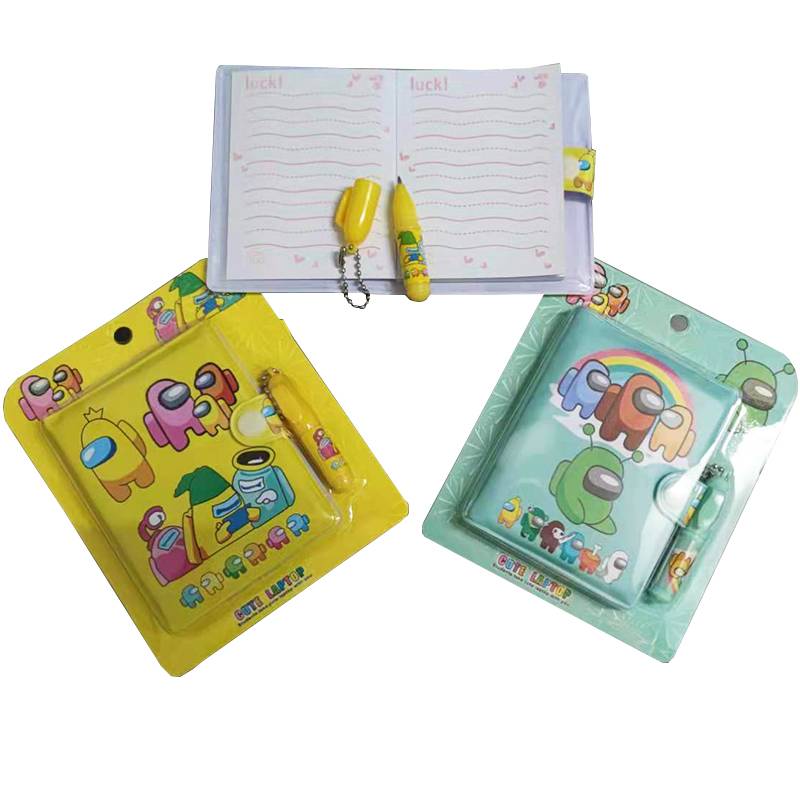 Must Durable New Kawaii Game Among Us Journal Cute Cartoons Notebook Color Page Diary Agenda No Course Tutorial Guide... - Image 2