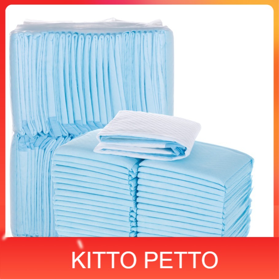33*45cm 100pcs/bag WEE WEE PAD PEE PAD KITTO PETTO FOR PETS CATS AND