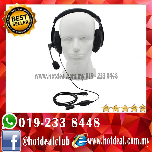 walkie talkie with noise cancelling headphones