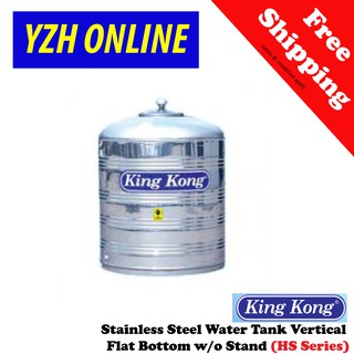 Water Tank Stainless Steel King Kong Tangki Air  Shopee Malaysia