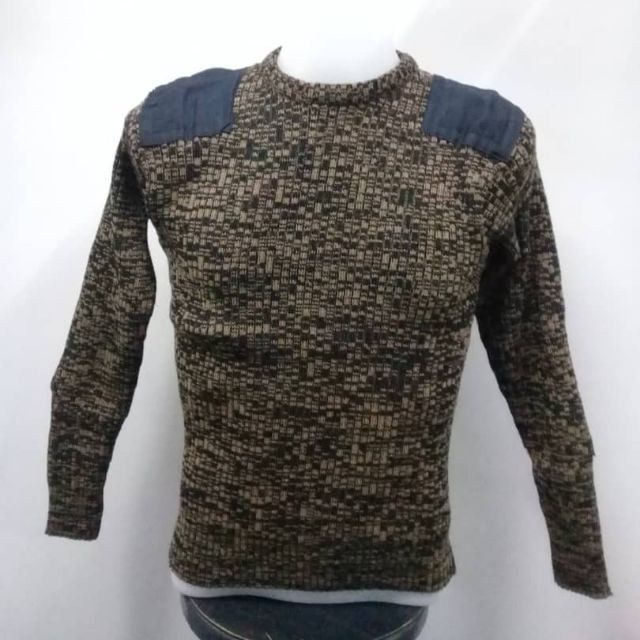 Baju Sweaters Tentera Baju Pullover Free Saiz Untuk S M Dan L Shopee Malaysia