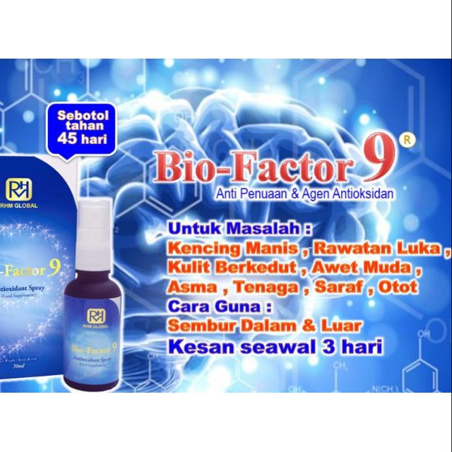 NO KENCING MANIS🔥penawar ubat kencing Manis BIO FACTOR 9 