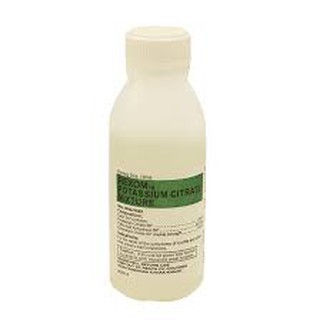 Mixture Potassium Citrate 1 5gm 5mg 120ml