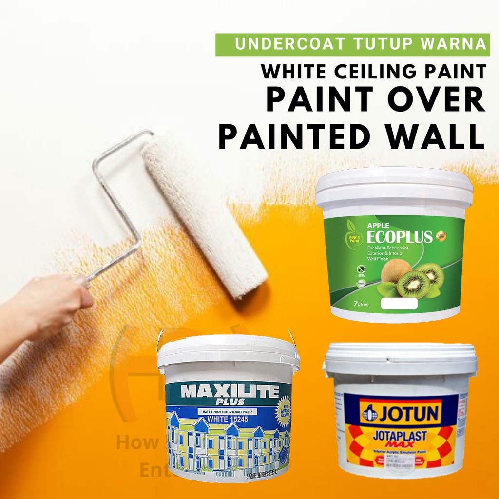 7L Undercoat Paint Cat  Undercoat Putih Ceiling Paint 