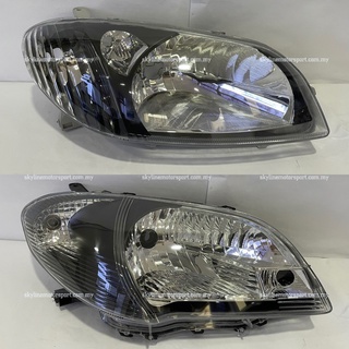 Toyota Vios Ncp Head Lamp Black Tyc Thailand Shopee Malaysia