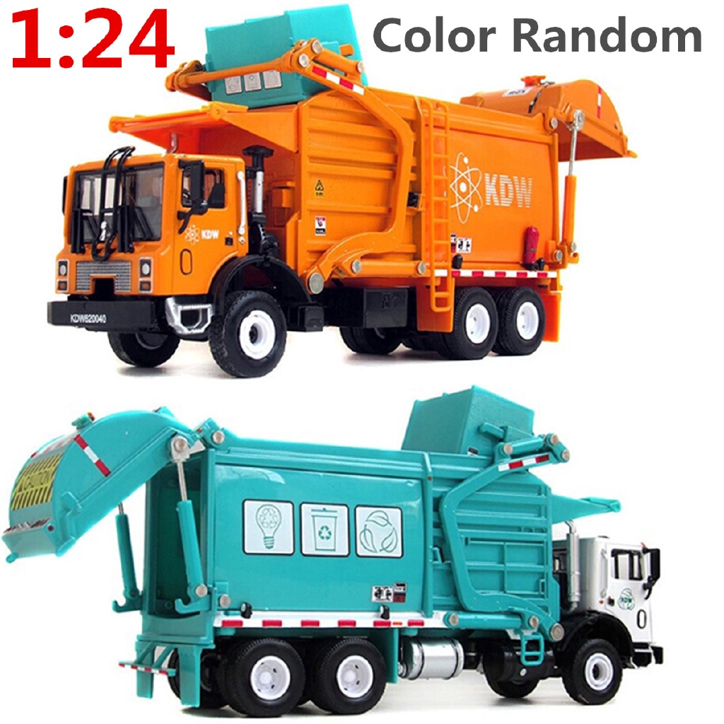 garbage truck toy with mechanical arm