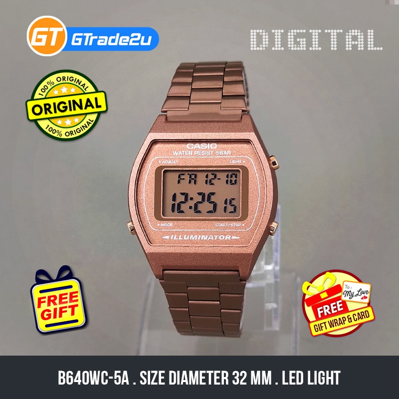 jam tangan casio wanita rose gold