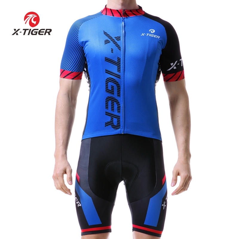 X-TIGER Professional Cycling/Racing Bike Jersey Outfit Man