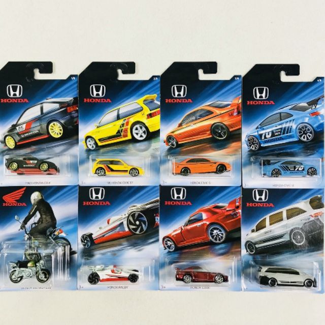 hot wheels honda set