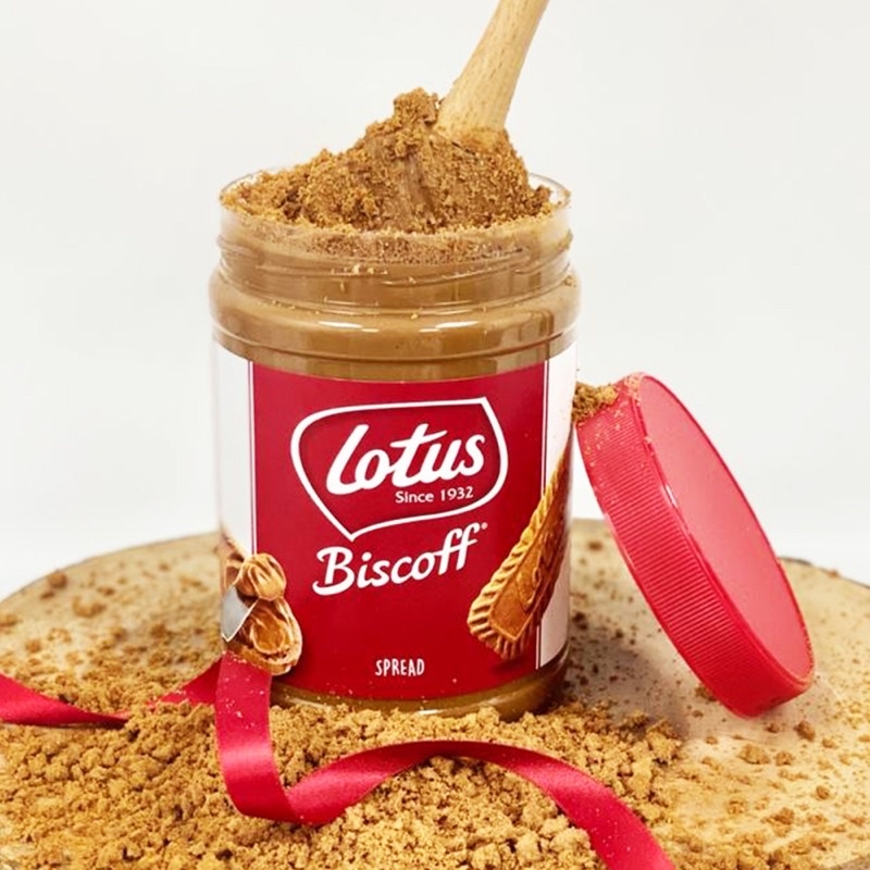 Ready Stock Lotus Biscoff Crunchy Smooth Spread 380g Baking Topping Jam 焦糖饼干抹酱面包酱颗粒花生酱 Shopee Malaysia