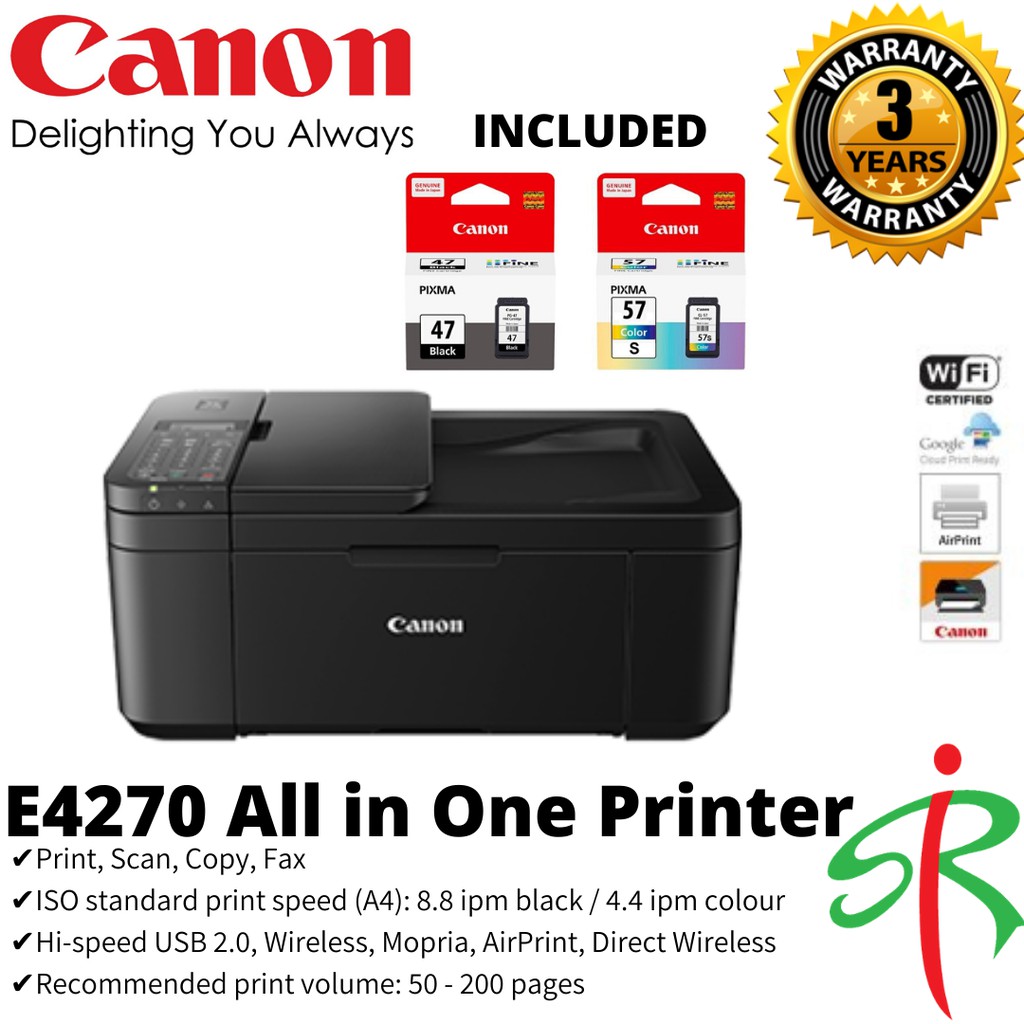 canon pixma e4270 printer review