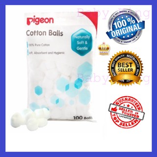Original Pigeon Cotton Balls Ball (100 Balls)