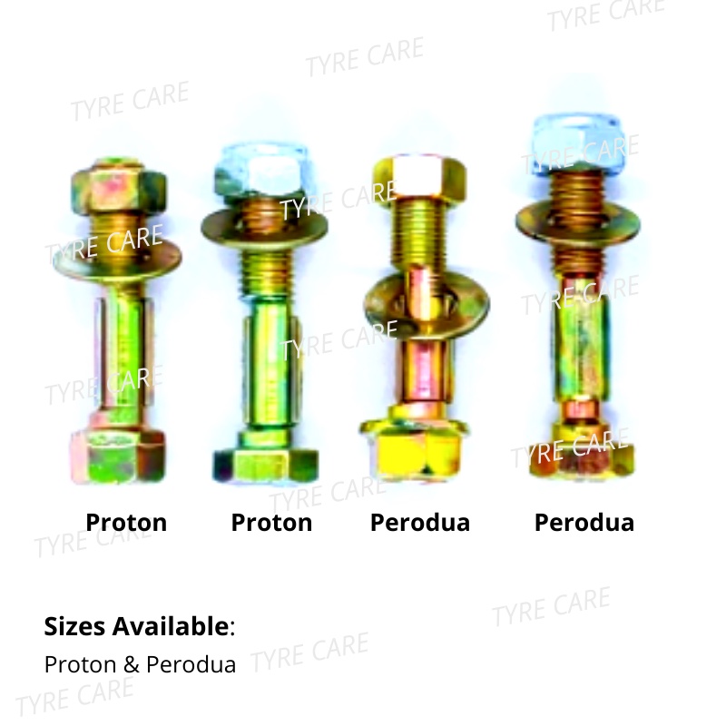 PROTON / PERODUA Camber Bolt Nut Camber Skru Adjustment Bolt Alignment