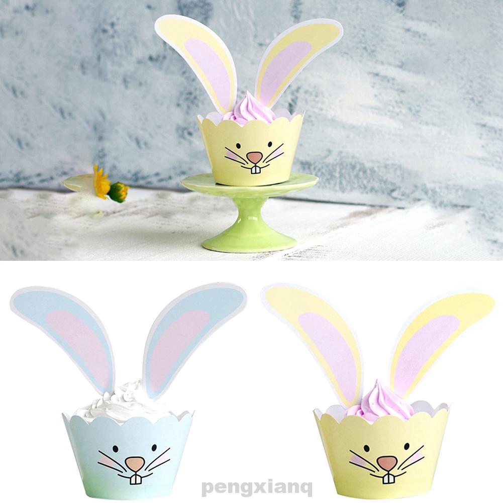 Pengxianq Birthday Decoration Supplies Insert Card Holder Cake
