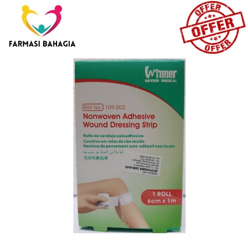 Winner Non Woven Wound Adhesive Dressing Strip Cm X M Shopee Malaysia