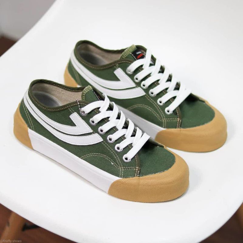 Jhonson Galaxy Pro Green Low Cut Shoes - Johnson Original 