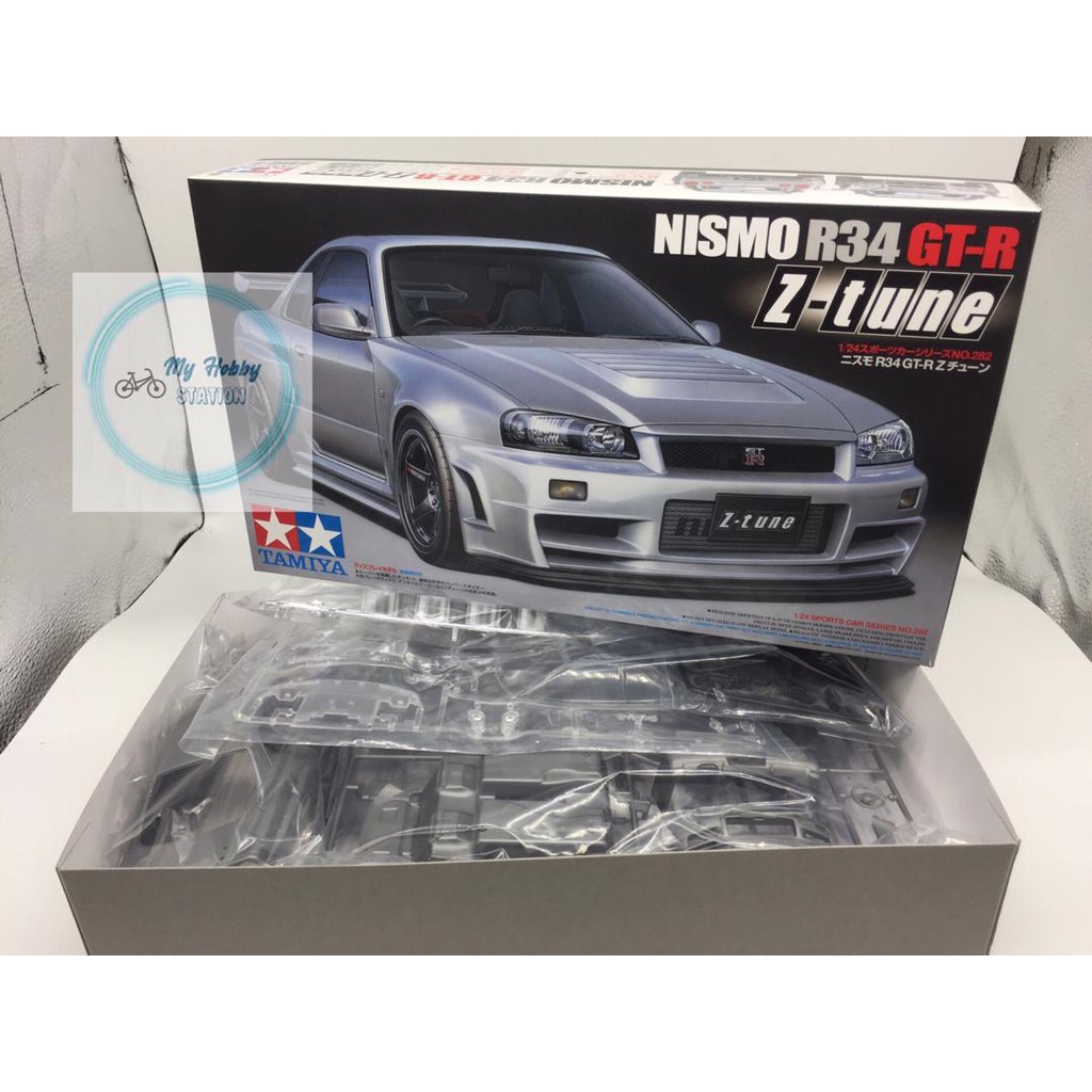Tamiya 1 24 Nissan Nismo R34 Gt R Z Tune Model Kit 242 Shopee Malaysia