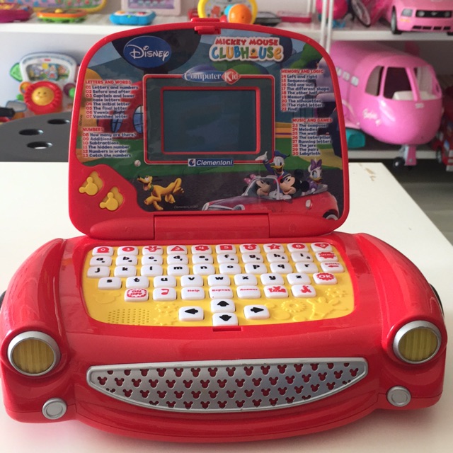 mickey mouse clubhouse learning laptop