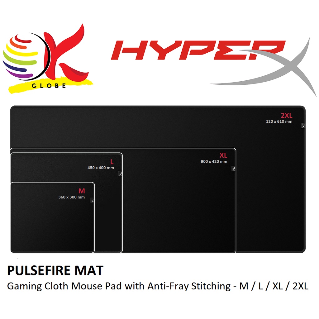 HYPERX HYPERX FURY S / PULSEFIRE MAT / PULSEFIRE MAT RGB GAMING MOUSE