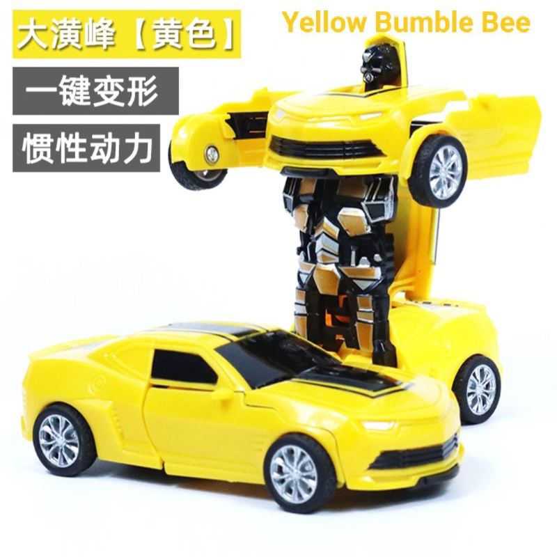 Transformer Bumble Bee Toy Car Police Toy Car Lamborghini Car Bugatti Car  Toy Car Remote Car Transformerobot Robot Car | Shopee Malaysia