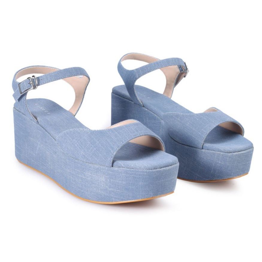 VINCCI ANKLE STRAP WEDGES Shopee Malaysia