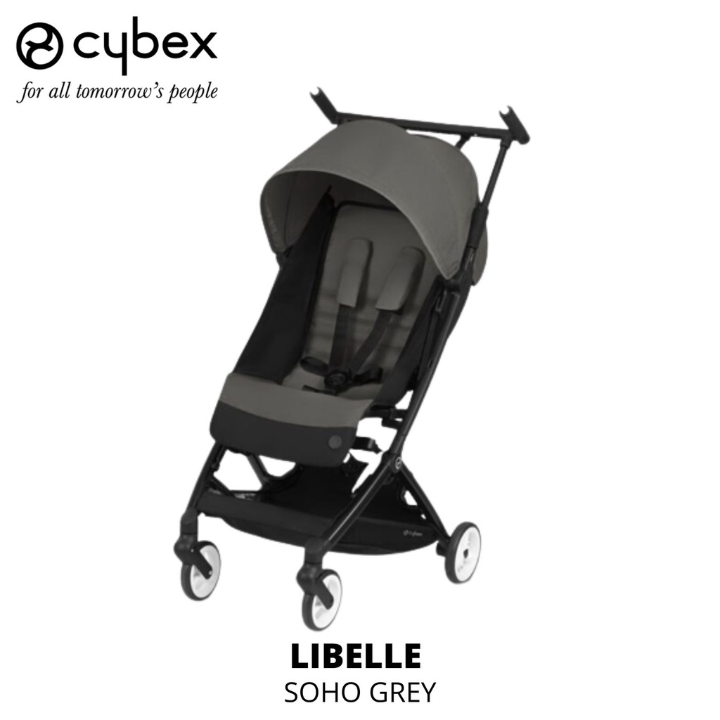 Cybex Libelle Ultra lightweight Cabin Size Baby Stroller Soho Grey