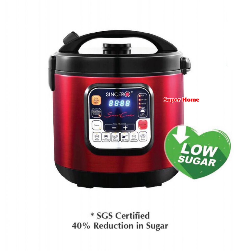 Sincero Rice Cooker Healthy Smart Cooker RC900 Multifunctions Smart Low ...