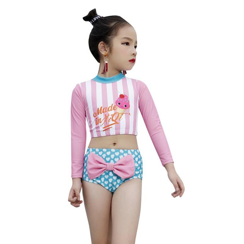 children's high waisted bikini