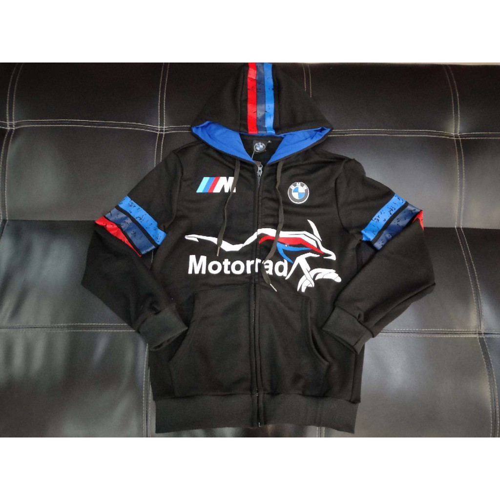 bmw zip up jacket