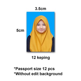 Ready Stock Passport Size Photo Gambar Passport Gambar Resume Shopee Malaysia