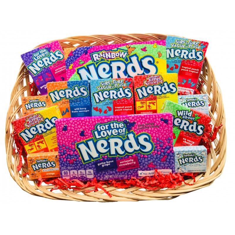 Willy Wonka Nerds Candy Assorted Flavors 46.7g/47g/141.7g/340.1g