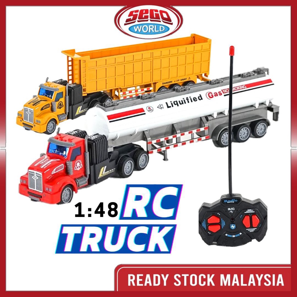 [New Arrival] Remote Control RC Engineering Truck Hauler RC Toy for Boy