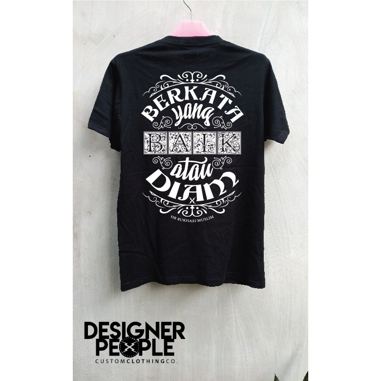 T-SHIRT DAKWAH MUSLIM MUSLIMAT ISLAMIC !!! T Shirt Nasihat BAIK NO.1 Baju 100% Cotton